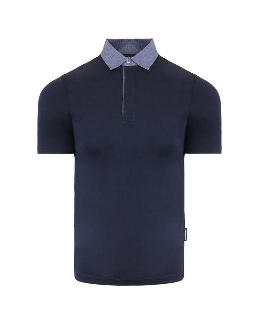 Armani Blue Emporio Polo Shirt for men