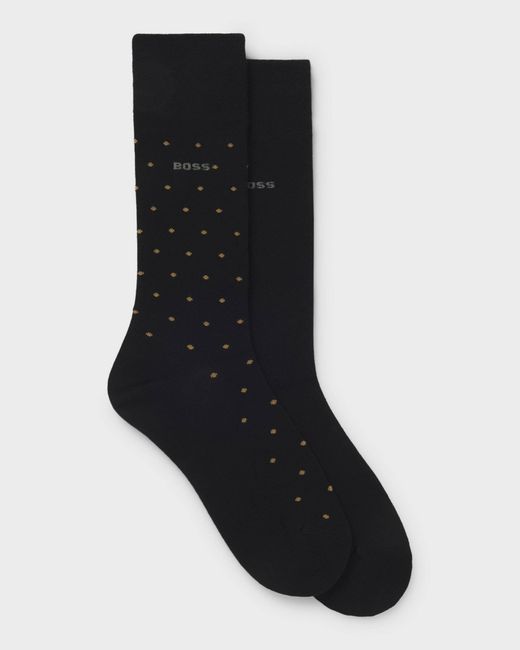 Boss Black Rs Minidot Regular-Length Socks for men