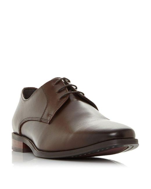 Dune Brown Stan Lace Up Gibson for men
