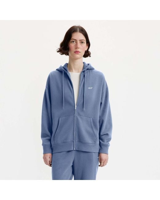 Levi's Blue Everyday Zip Up Hoody