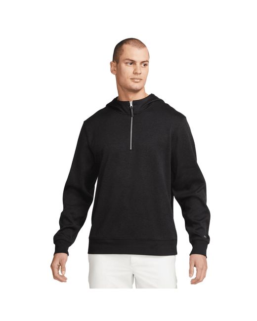 Nike Black Dri-Fit Golf Hoodie /Brushed) for men