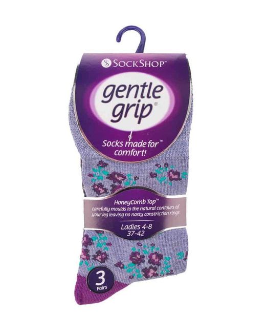 Gentle Grip Purple Gentle Grip Womens