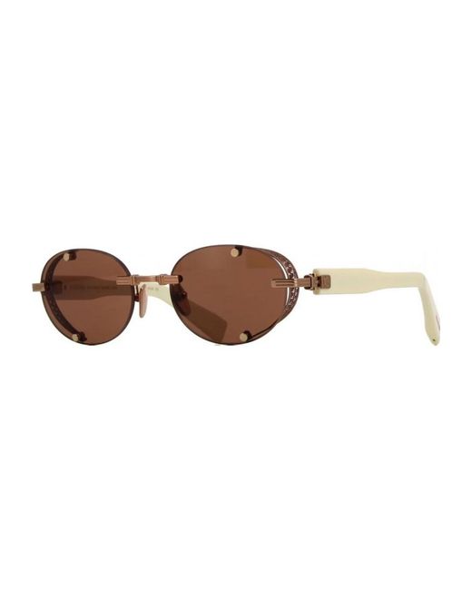 Balmain Brown Bps 53 153B Sunglasses