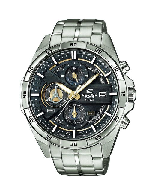 G-Shock Gray Edifice Watch Efr-556D-1Avuef Stainless Steel for men
