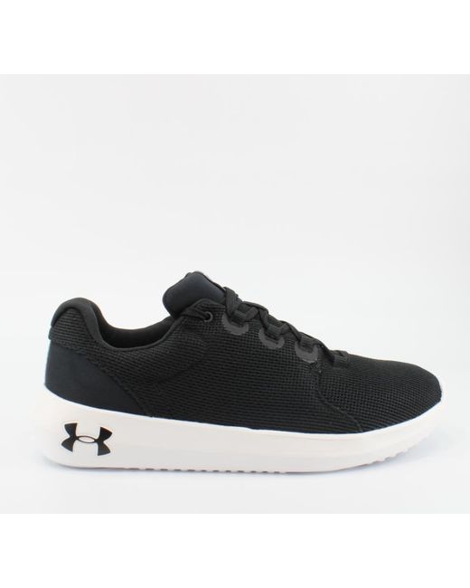 Under Armour Black Ripple 2.0 Textile Lace Up Trainers for men