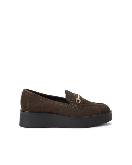 Carvela Kurt Geiger Black Suede Vista Loafer Loafers