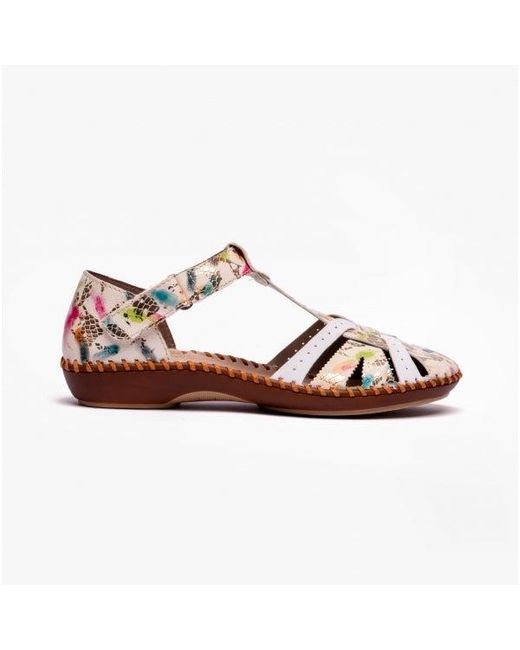 Rieker Brown M1650-91 Shoes Multi