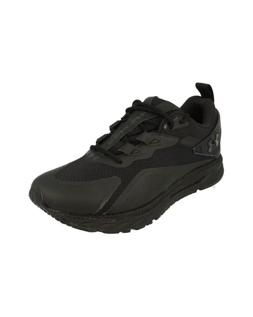 Under Armour S Hovr Flux Mvmnt Performance Trainers Black 6 Uk for men