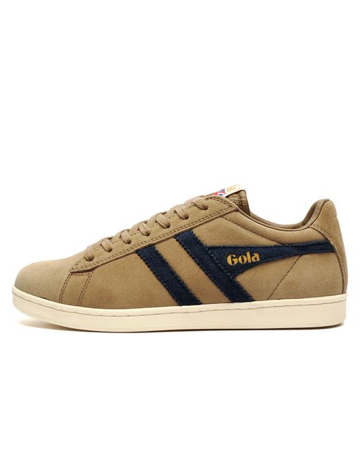 Gola Black Classics Equipe Suede Trainers for men