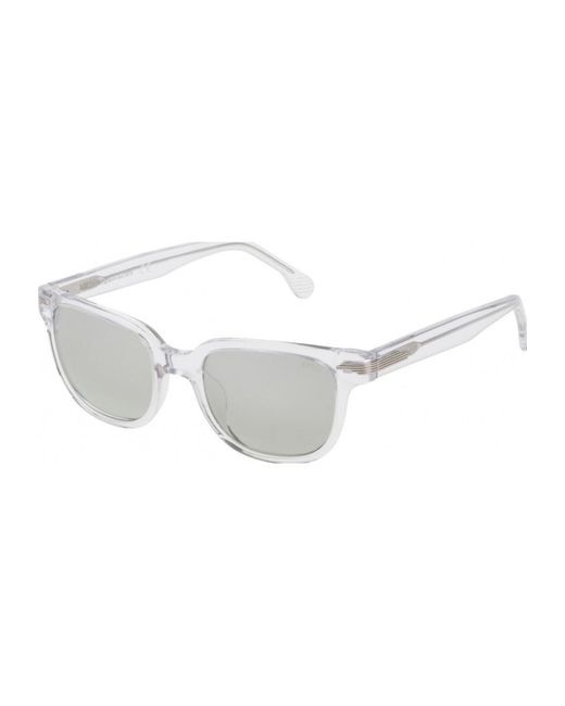 Lozza White Sl4067M49885V 49 Sunglasses