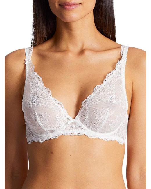 Aubade Brown Danse Des Sens Triangle Plunge Bra