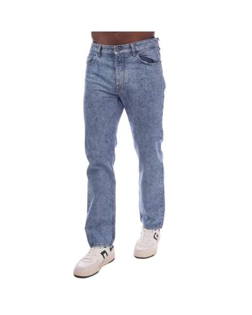 Boss Blue Anderson Relaxed Fit Jeans for men