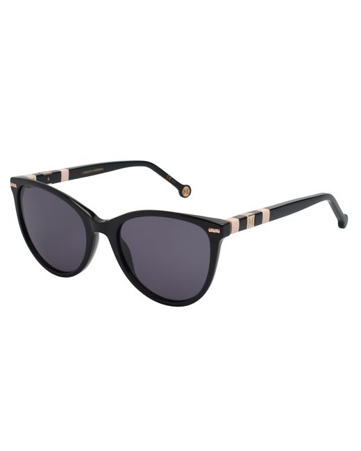 Carolina Herrera Black Her0107S Acetate Cat Eye Sunglasses For