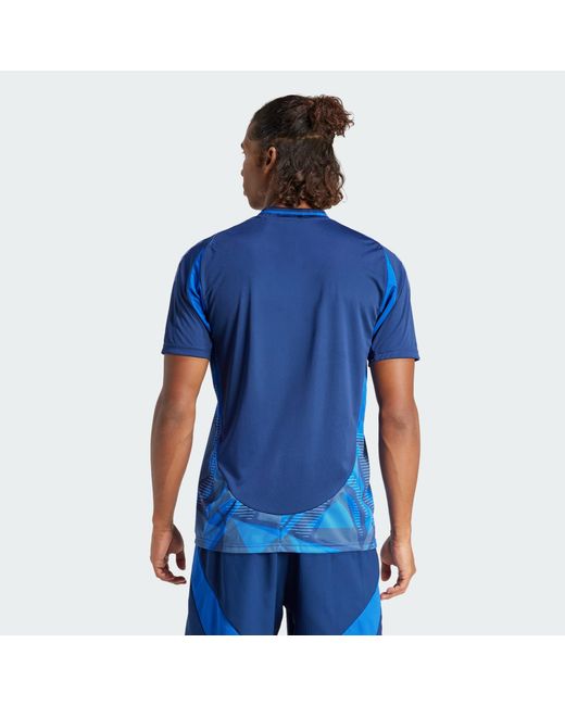 Adidas Originals Blue Tiro 24 Competition Match Jersey for men