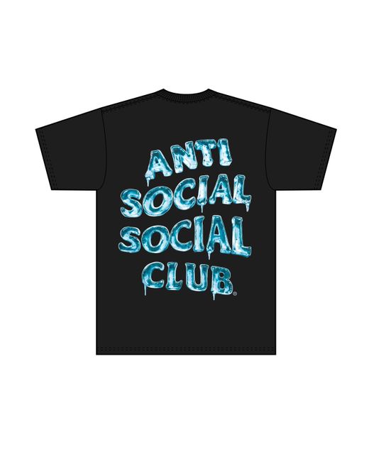 ANTI SOCIAL SOCIAL CLUB Black Anti Social Club Assc Icy Mind Games T-Shirt