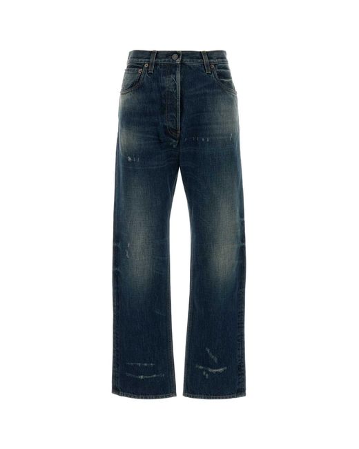 Prada Denim Jeans in het Blue