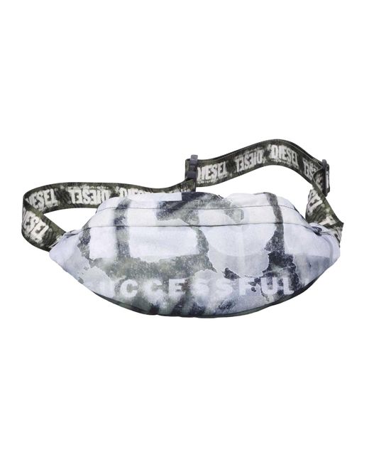 DIESEL Rave X Heuptas (groen) in het Metallic