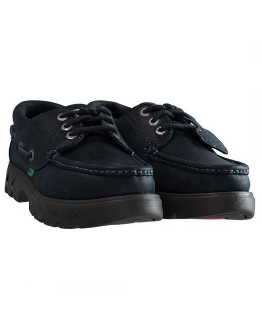 Kickers Black Lennon Shoes for men