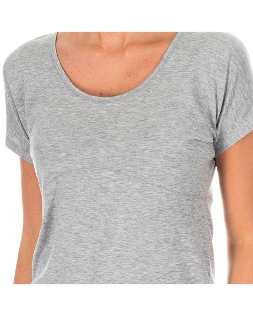 Tommy Hilfiger Gray Short Sleeve Round Neck T-Shirt 1487905960