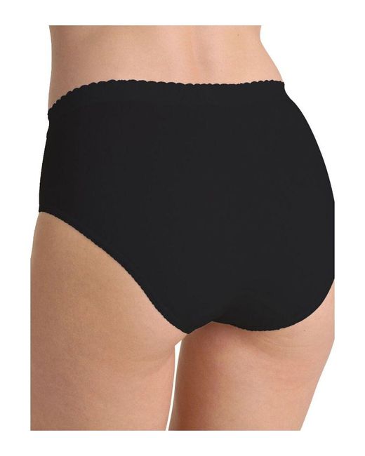 Sloggi Black Control Tai 2 Pack Briefs