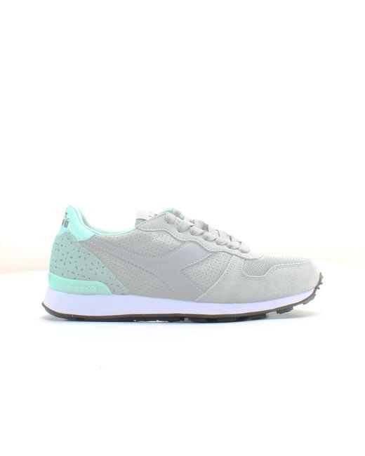 Diadora White Camaro Fancy Trainers Leather