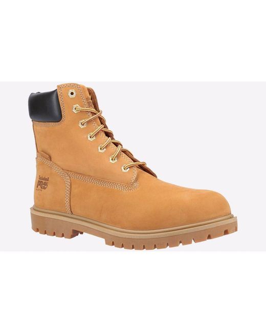 Timberland Brown Iconic Safety Toe Work Boot for men