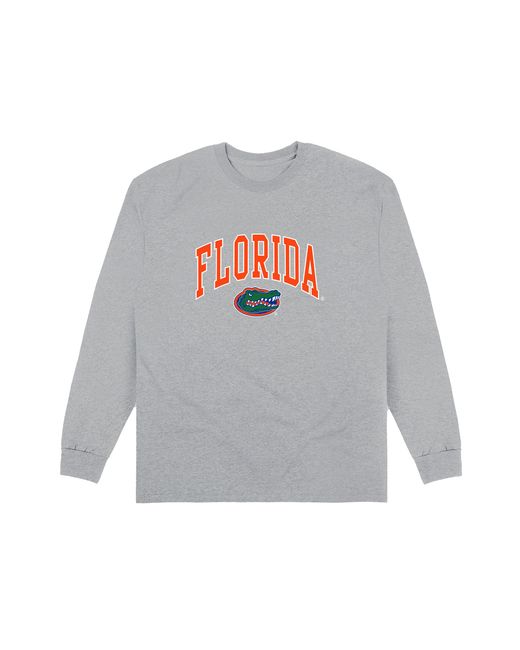 Park Fields Gray Florida Gators Campus Spirit Graphic Light Heather Sweatshirt