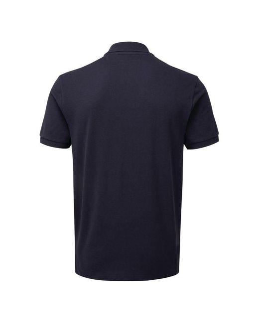 Asquith & Fox Blue Zip Polo Shirt () for men