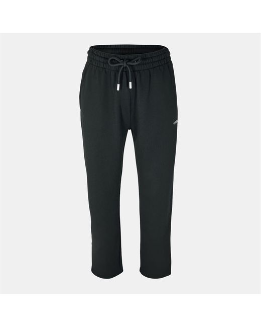 Off-White c/o Virgil Abloh Black Off Arrow Solid Patterned Straight Sweatpants for men