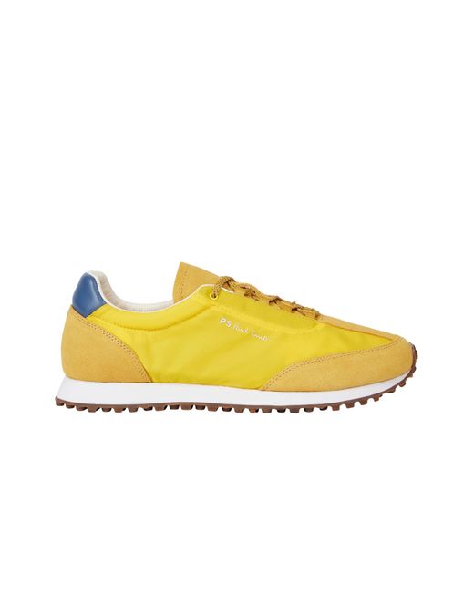 Paul Smith Yellow Senso Trainer Cotton for men