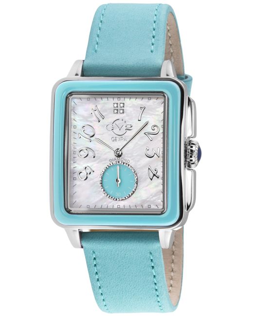 Gv2 Blue 9265 Bari Viva Swiss Quartz Diamond Watch