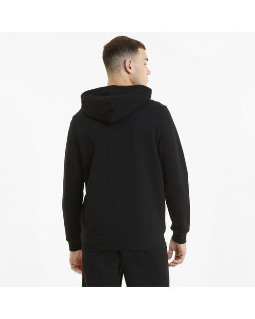 essentials logo full zip hoodie