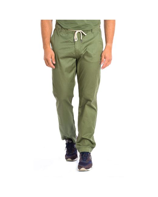 La Martina Green Long Trousers With Straight Cuts Tmt007-Tw307 for men