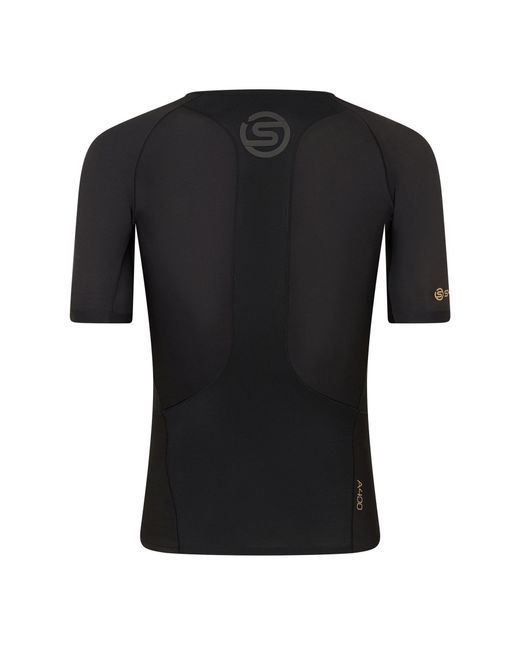 Skins Black Ss Top for men