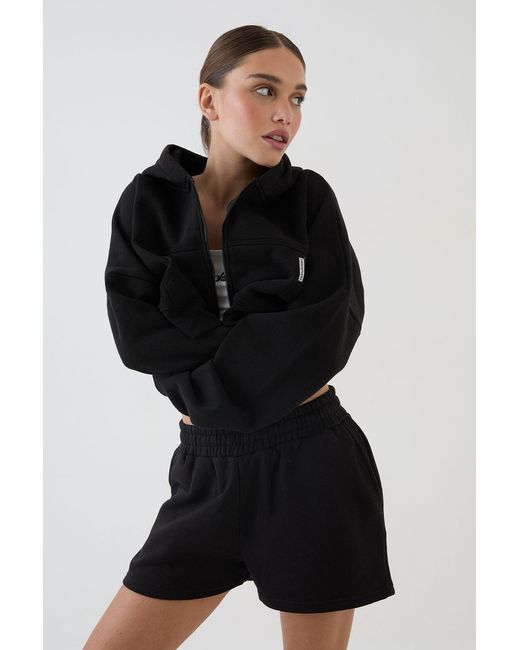 DSGN Studio Black Loose Fit Sweat Short