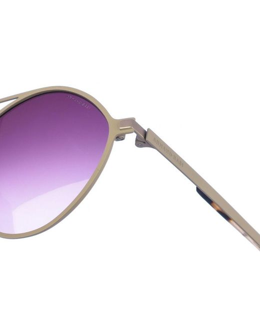 Armand Basi Purple Ab12294 Oval Shape Sunglasses