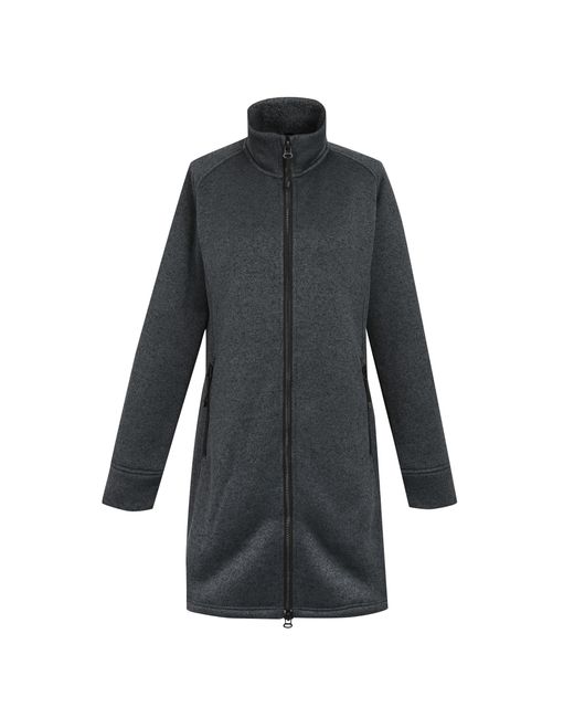 Regatta Gray Ladies Emilide Long Length Fleece Jacket (Seal) Material_Synthetic