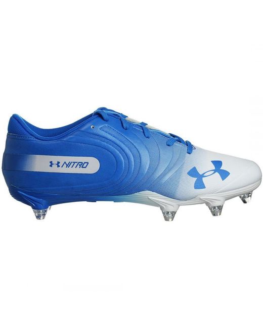 Under Armour Blue Team Nitro Low Football Boots for men