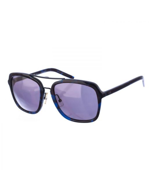Dior Blue Blacktie121S Oval-Shaped Acetate Sunglasses for men