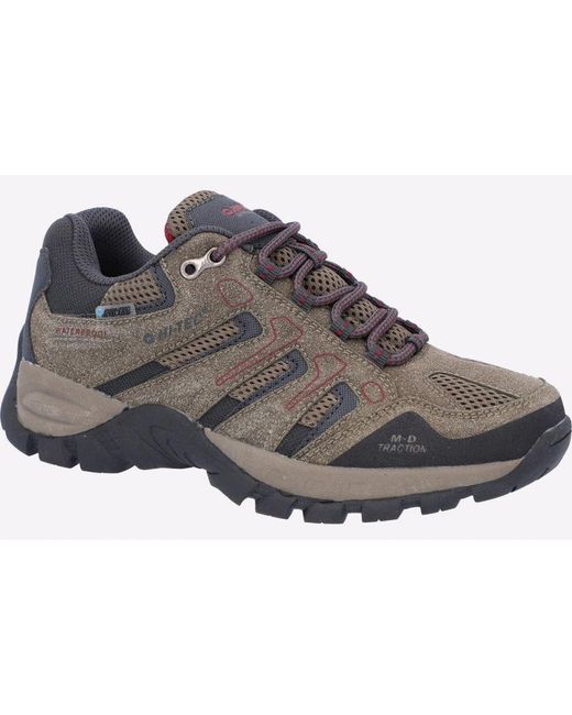 Hi-tec Gray Torca Low Waterproof Boots