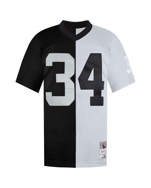 Mitchell & Ness Black Nfl Los Angeles Raiders 34 Jackson Legacy Jersey for men