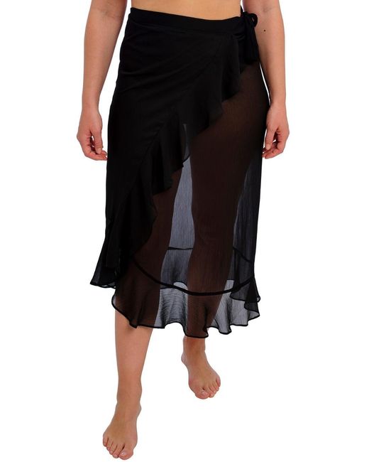Fantasie Black 506291 Nauru Sarong