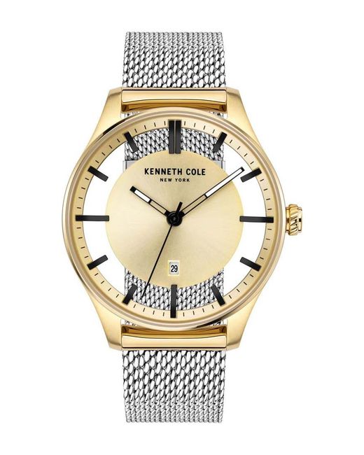 Kenneth Cole Metallic Kc50919024A Classic Dress Watch for men