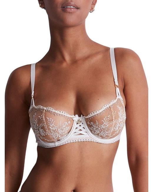 Aubade Brown Tresor Infini Half-Cup Bra