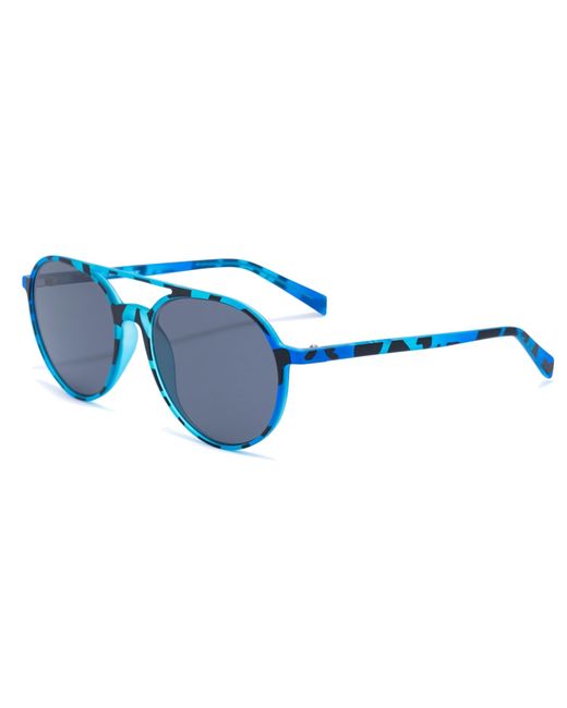 Italia Independent Blue Sunglasses 53/17/140 Mm Acetate