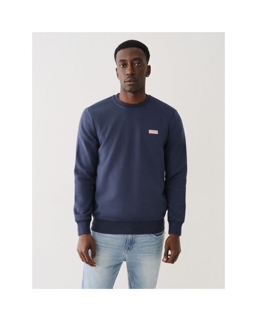 True Religion Blue Crw Sweats Sn99 for men