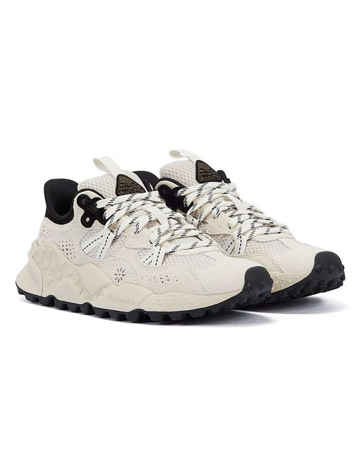 Flower Mountain White Tiger Hill Off/ Trainers Suede