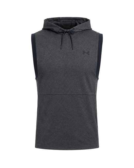 Under Armour Black Unstoppable Hooded Vest for men
