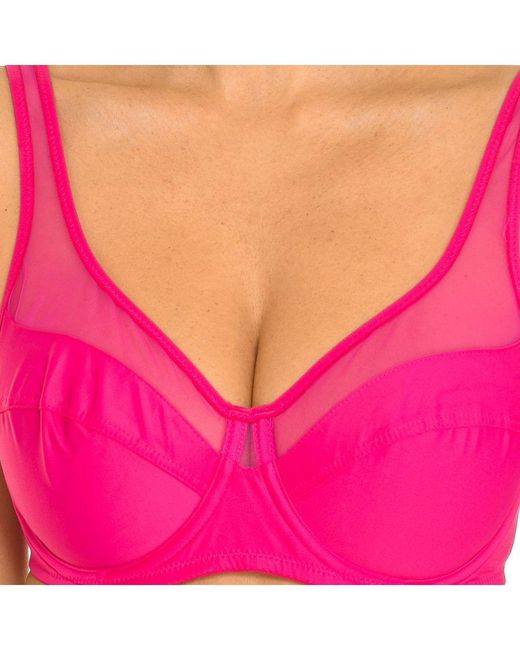 Dim Pink Generous 3983 Non-Foam Underwire Bra