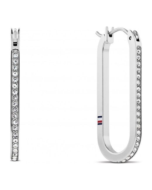 Tommy Hilfiger White 2780865 Ladies Earrings